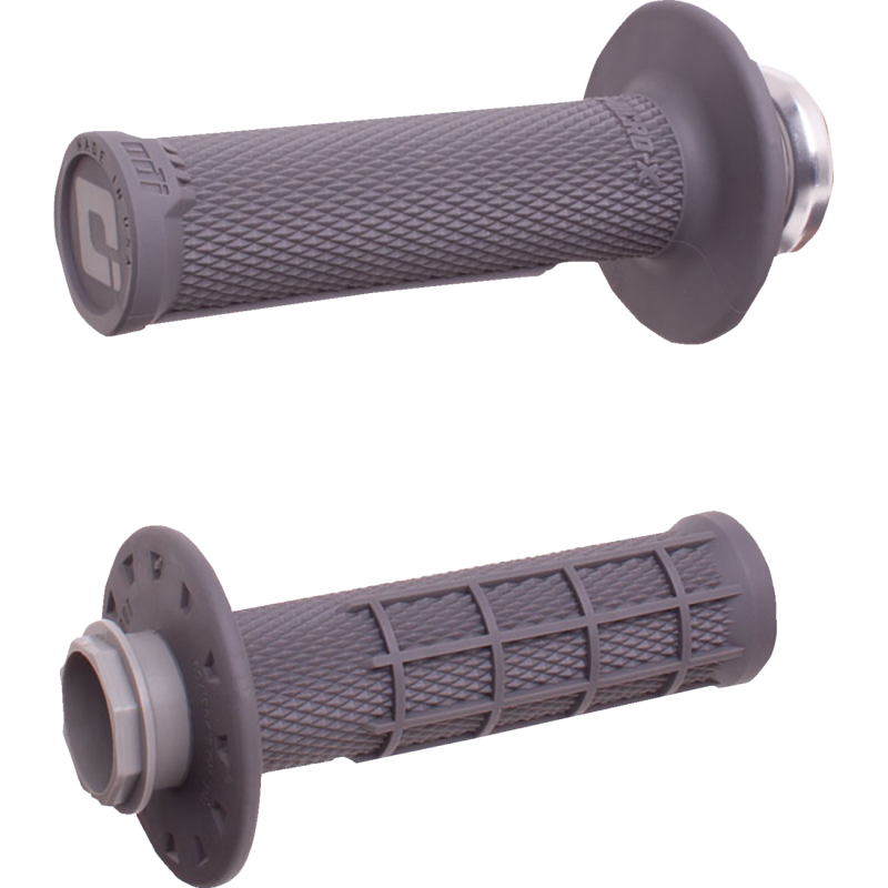 ODI Micro-X V2 Lock-On™ Grips - Graphite/silver