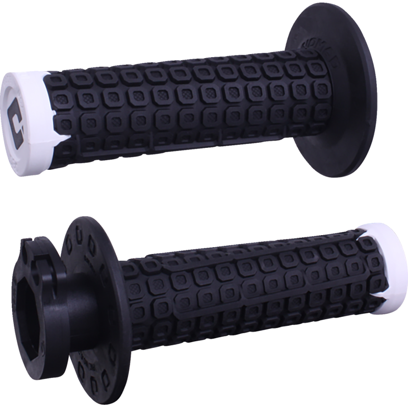 Nomad V2 Lock-On Grips - Black/white/silver