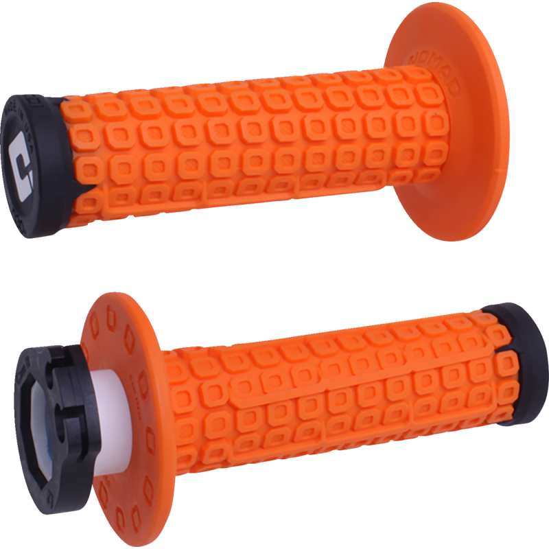 Nomad V2 Lock-On Grips - Orange/black