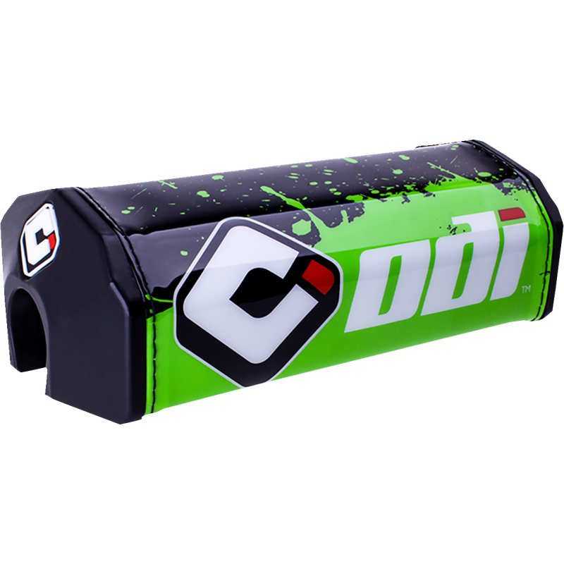 ODI Oversized Handlebar Pad - Green/black splatter