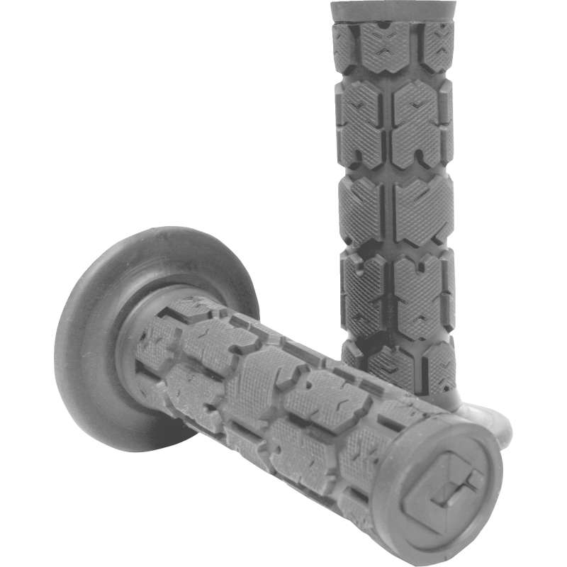 ODI Rogue MX Single-Ply Grips - Gray