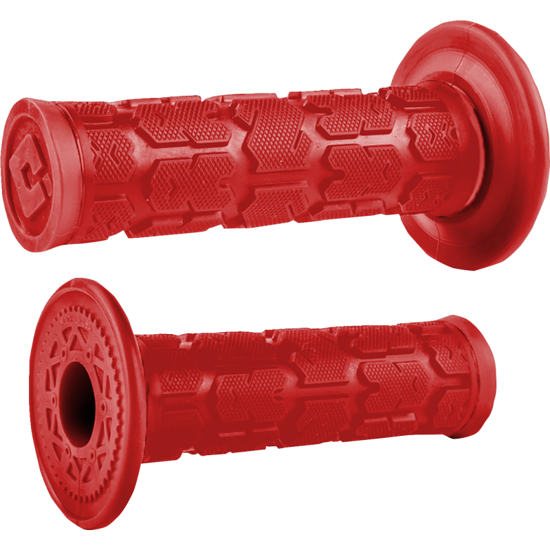 ODI Rogue MX Single-Ply Grips - Red