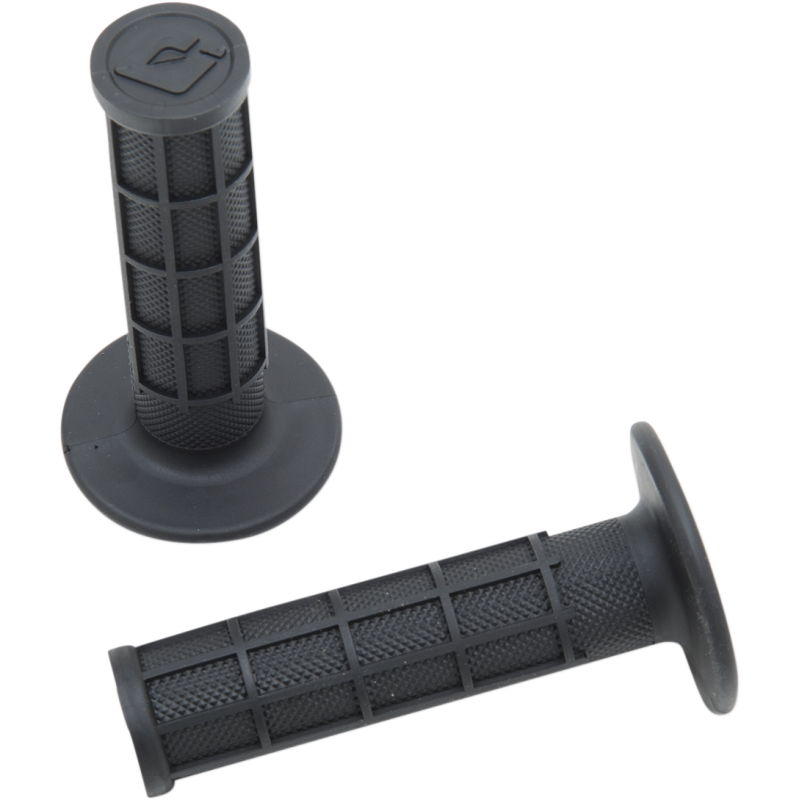 ODI Ruffian MX Single-Ply Grips - Half-Waffle - Black