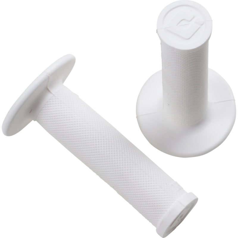 ODI Ruffian MX Single-Ply Grips - No-Waffle - White