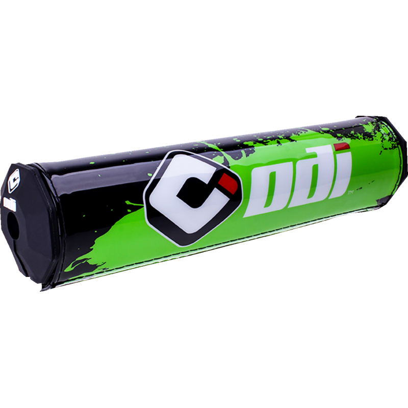 ODI SX8 Oversized Handlebar Pad - Green/black splatter