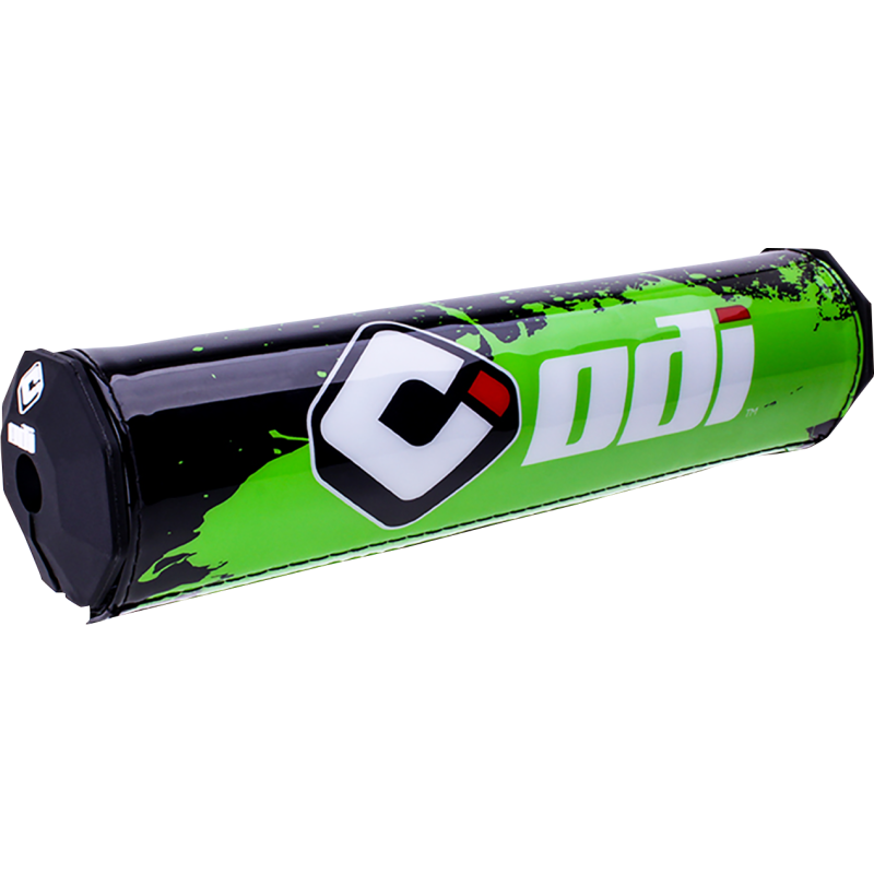 ODI SX8 Oversized Handlebar Pad - Green/black splatter