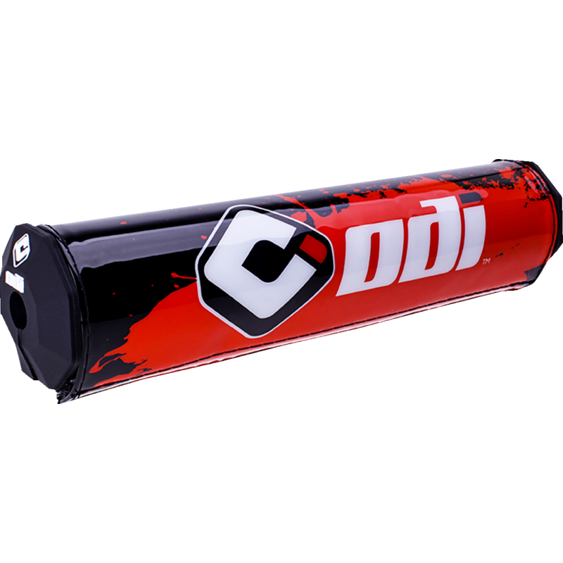 ODI SX8 Oversized Handlebar Pad - Red/black splatter