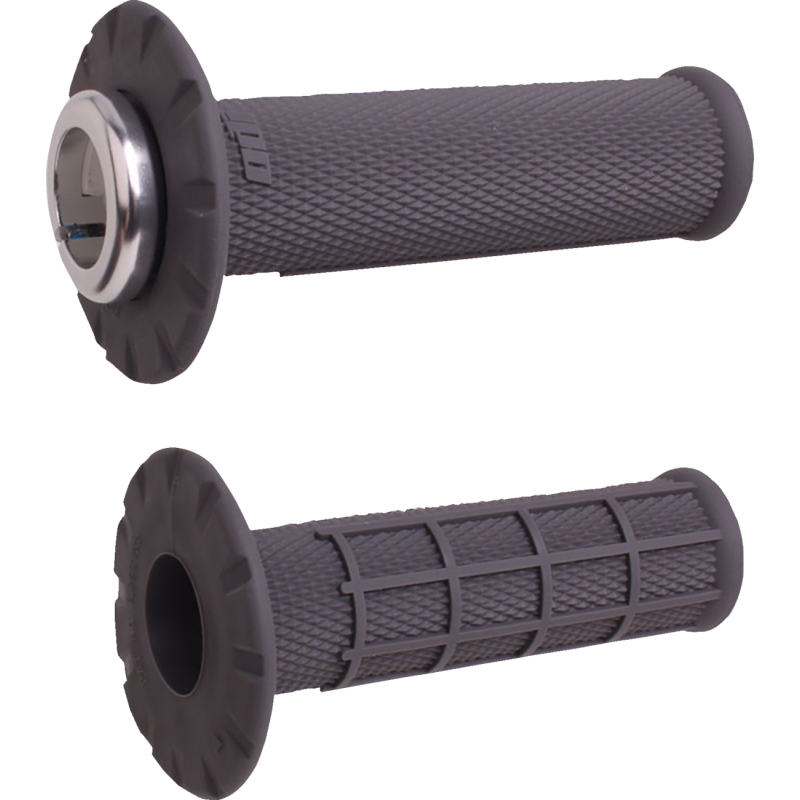 ODI Universal Lock-On™ Grip Set - Gray/silver