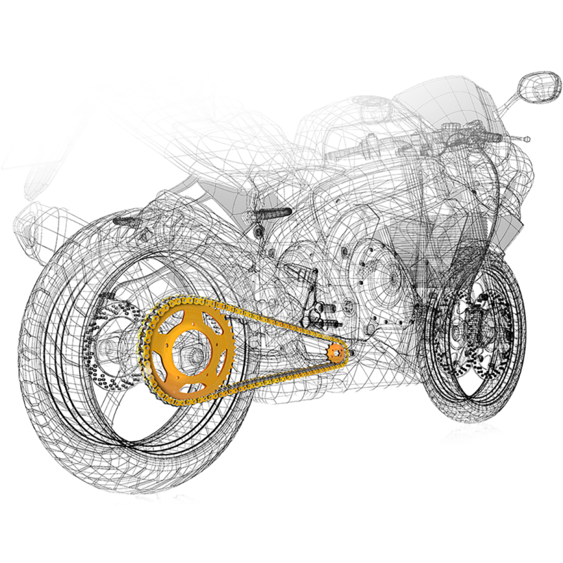 Regina OEM Kit - Kawasaki KL650 KLR 90-17