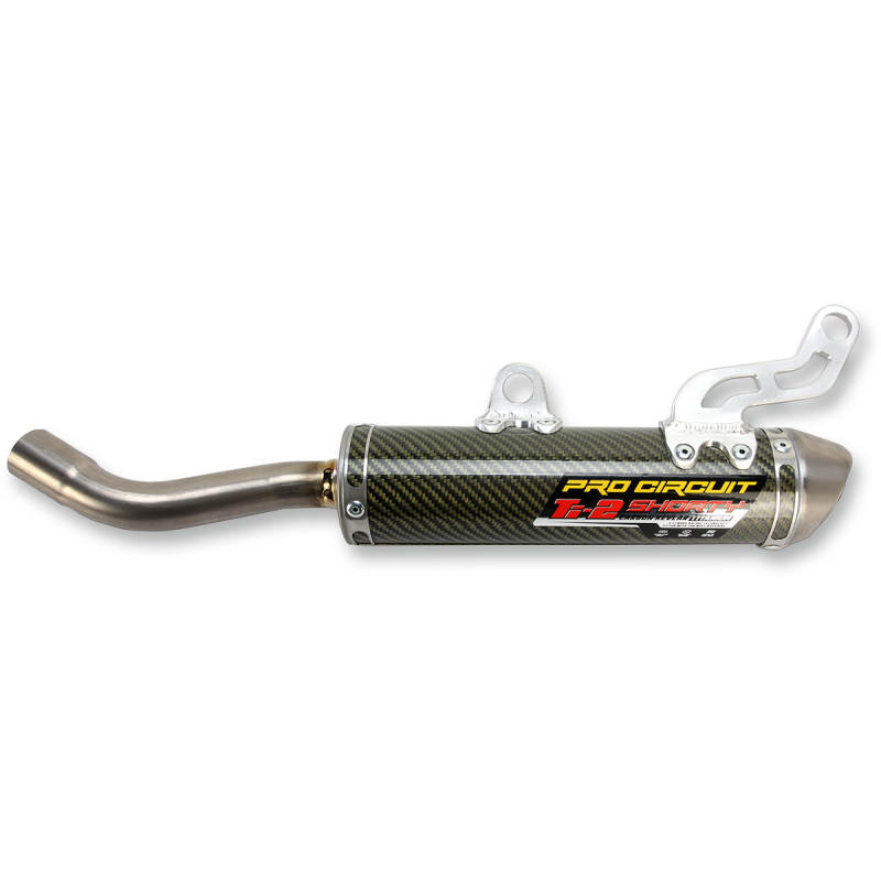 Ti-2 Shorty Silencer for YAMAHA YZ250 03-25, YZ250X 16-25