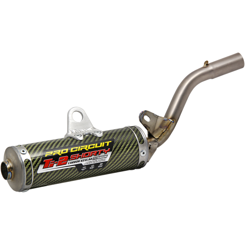 Ti-2 Shorty Silencer for KAWASAKI KX112 22-25