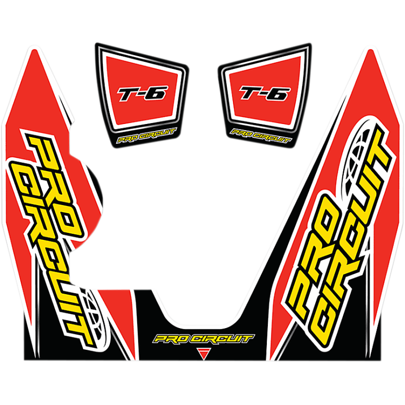 T-6 Replacement Exhaust Sticker