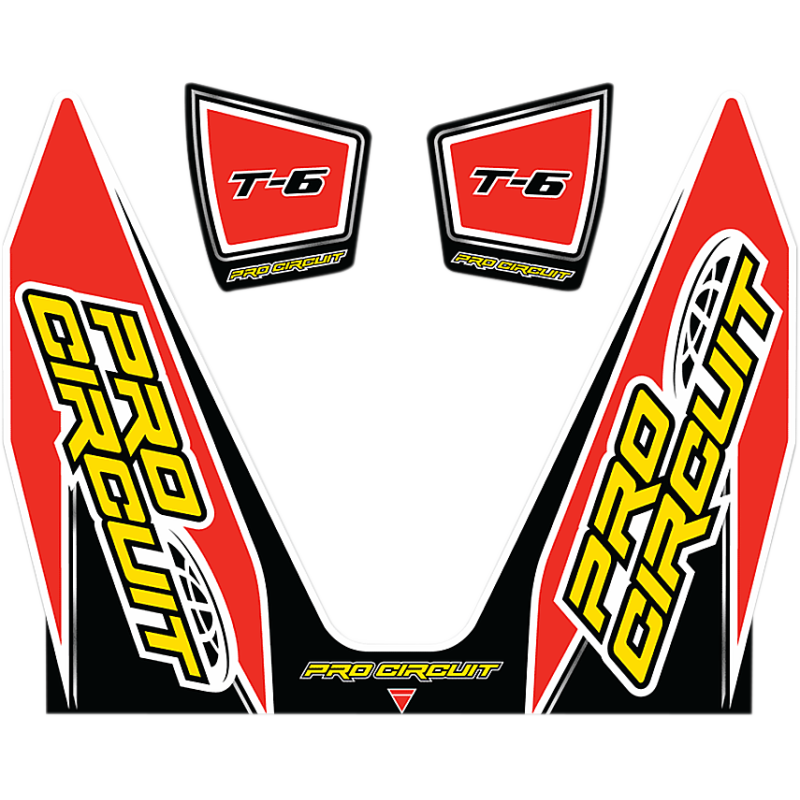 T-6 Replacement Exhaust Sticker