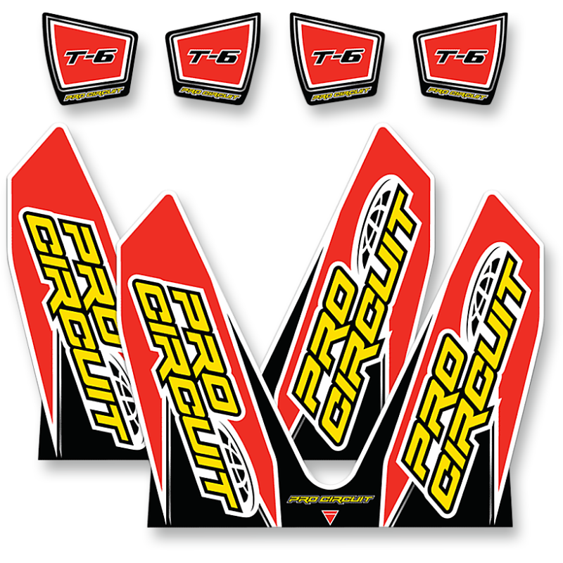 T-6 Replacement Exhaust Sticker