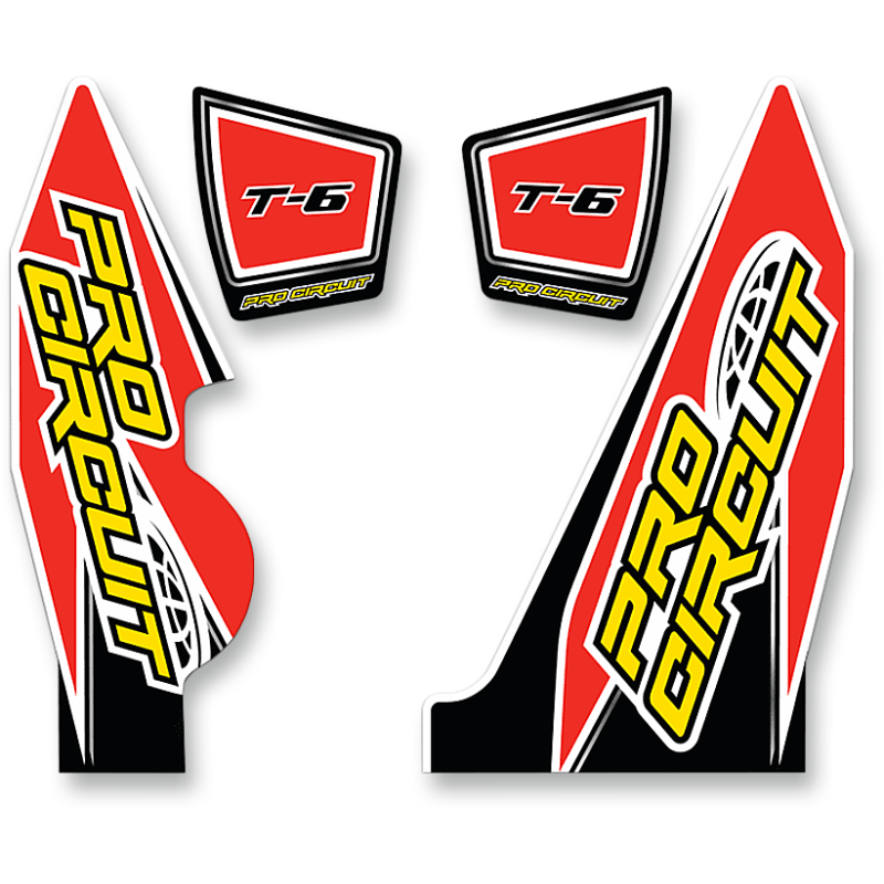 T-6 Replacement Exhaust Sticker