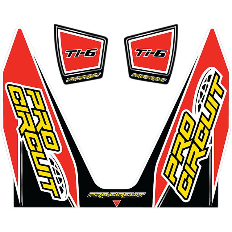 Ti-6 Replacement Exhaust Sticker