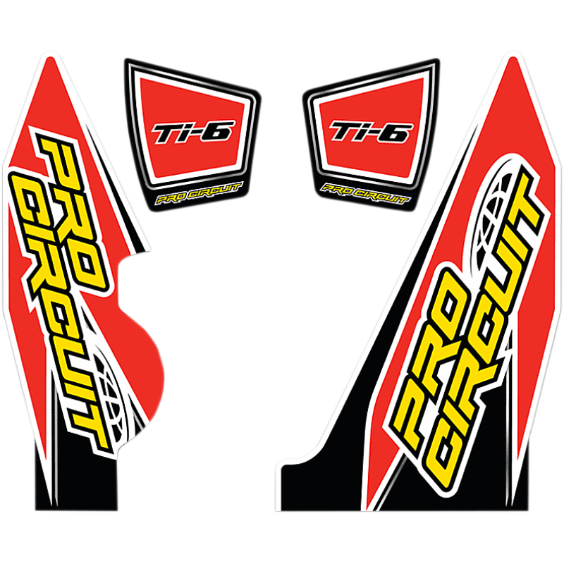 Ti-6 Replacement Exhaust Sticker