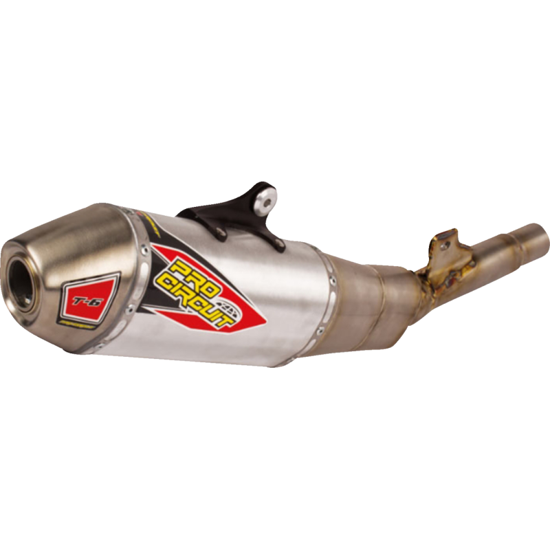 Pro Circuit T-6 Slip-On Silencer - Kawasaki KX250 25