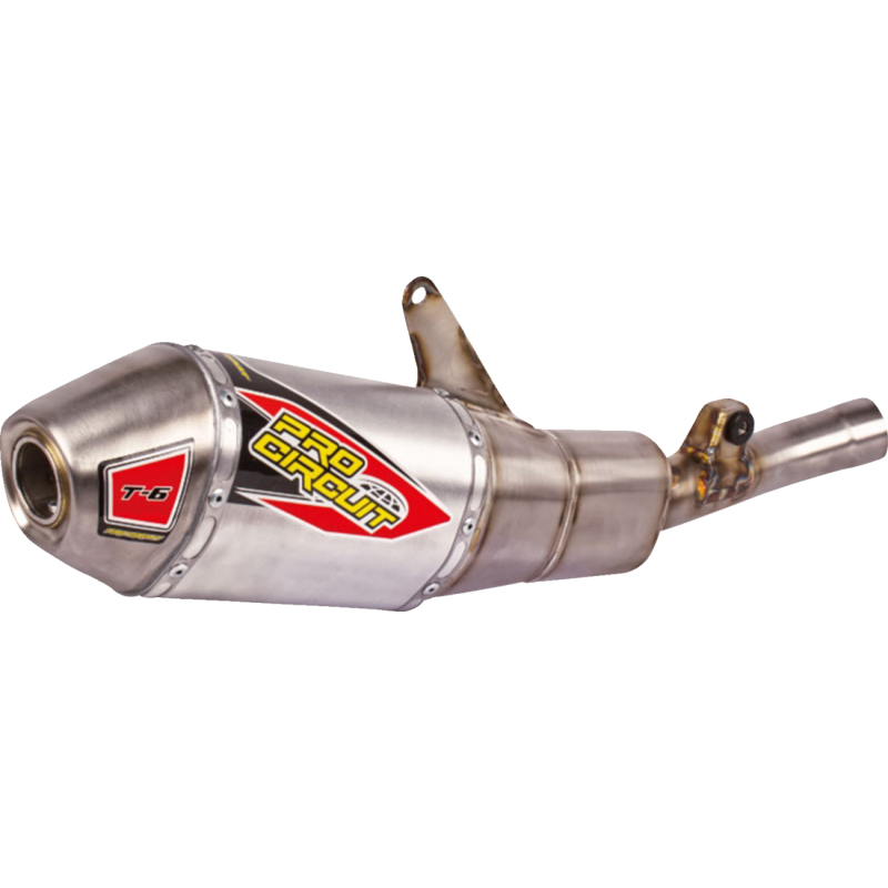 Pro Circuit T-6 Slip-On Silencer - Honda CRF250R/RX 25