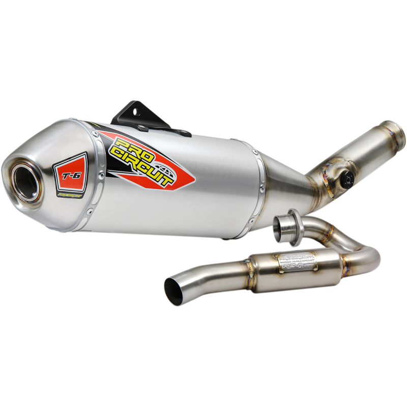 Pro Circuit T-6 Stainless Exhaust System for Kawasaki KX450 (2019-2023)