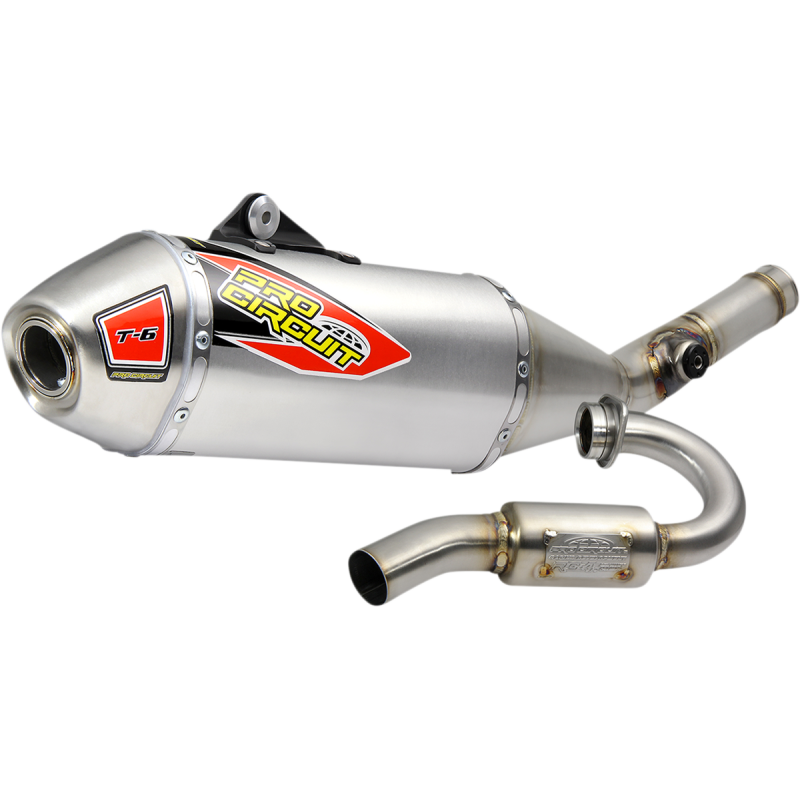 Pro Circuit T-6 Stainless Exhaust System for Kawasaki KX250 (2021-2024)