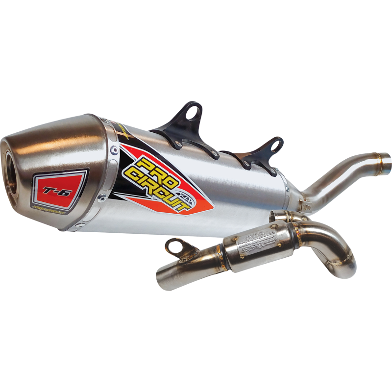 Pro Circuit T-6 Stainless Exhaust System for KTM 250/350 SX-F (including FE)