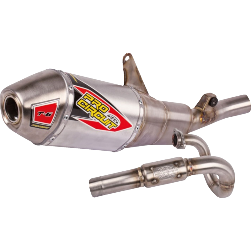 Pro Circuit T-6 Stainless Exhaust System for Honda CRF250R/RX