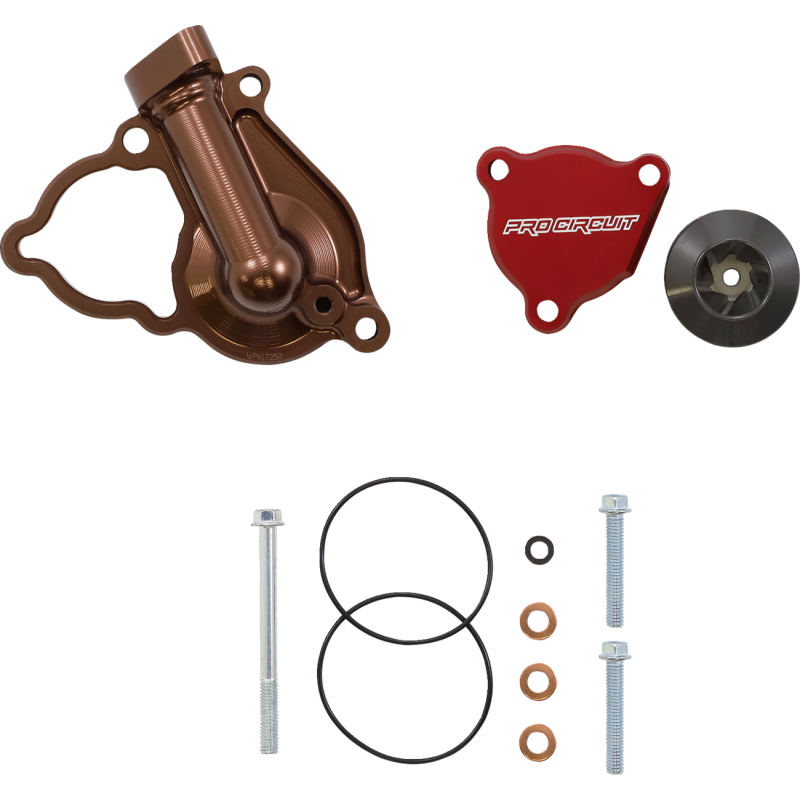 Pro Circuit Water Pump Cover with Impeller
