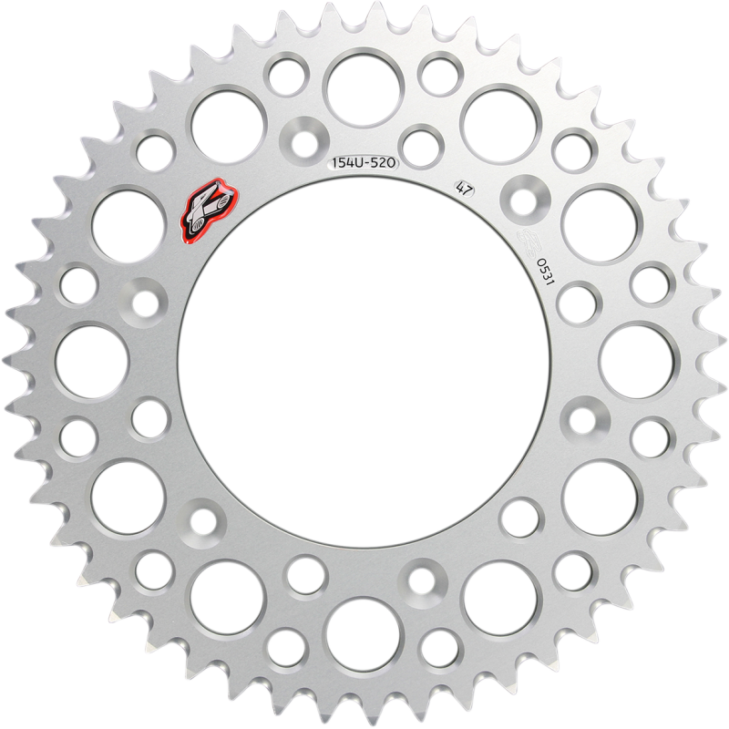 47T Silver Rear Sprocket
