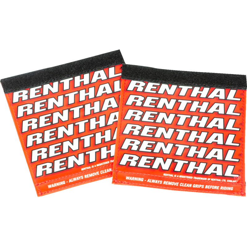 Renthal Clean Grip Covers - Red/Black/White