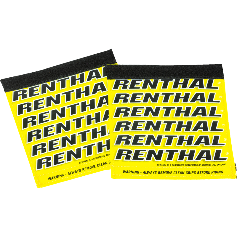 Renthal Clean Grip Covers - Yellow/White/Black