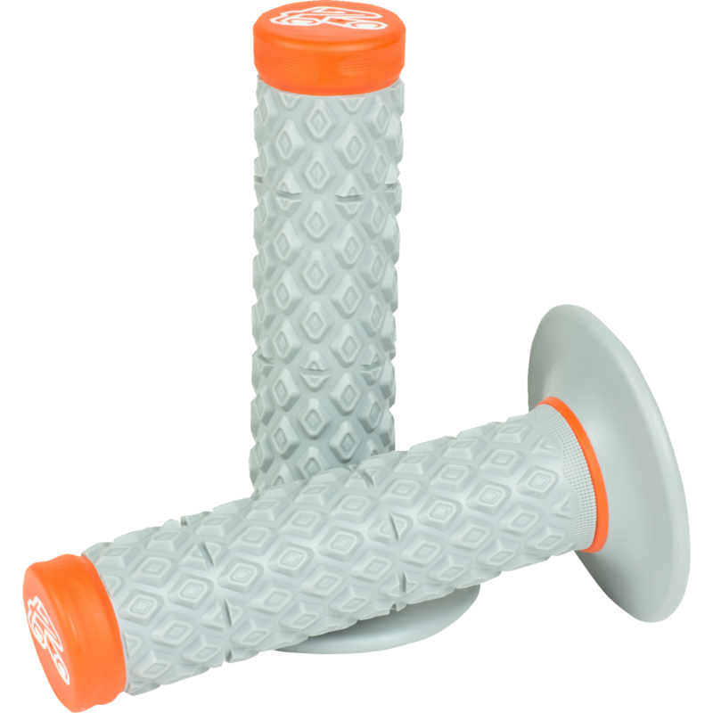 Renthal Comfort Pattern Dual Compound Grips - Orange