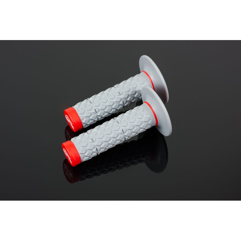 Renthal Comfort Pattern Dual Compound Grips - Red