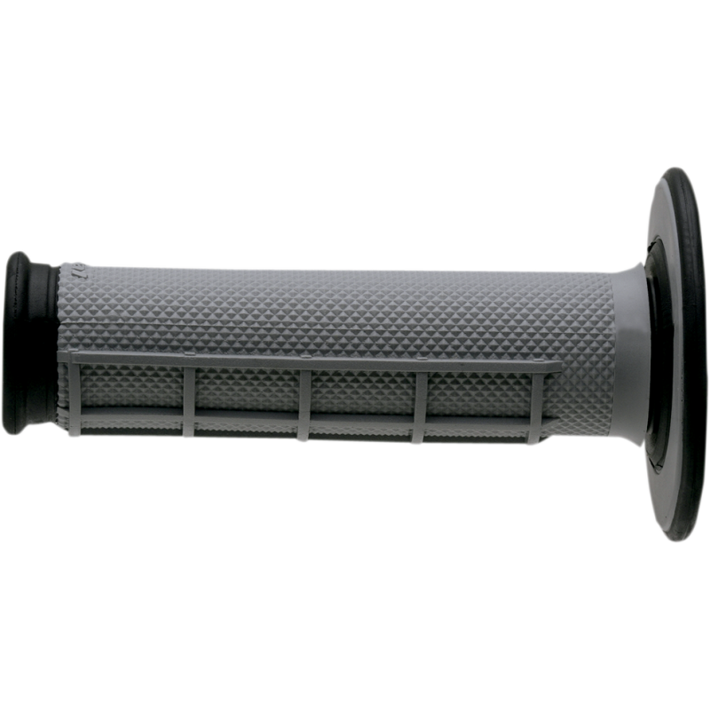 Renthal Dual-Compound Half-Waffle Grips - Gray