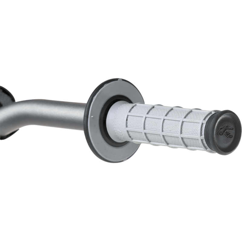 Renthal Dual-Compound Full-Waffle Grips - Gray