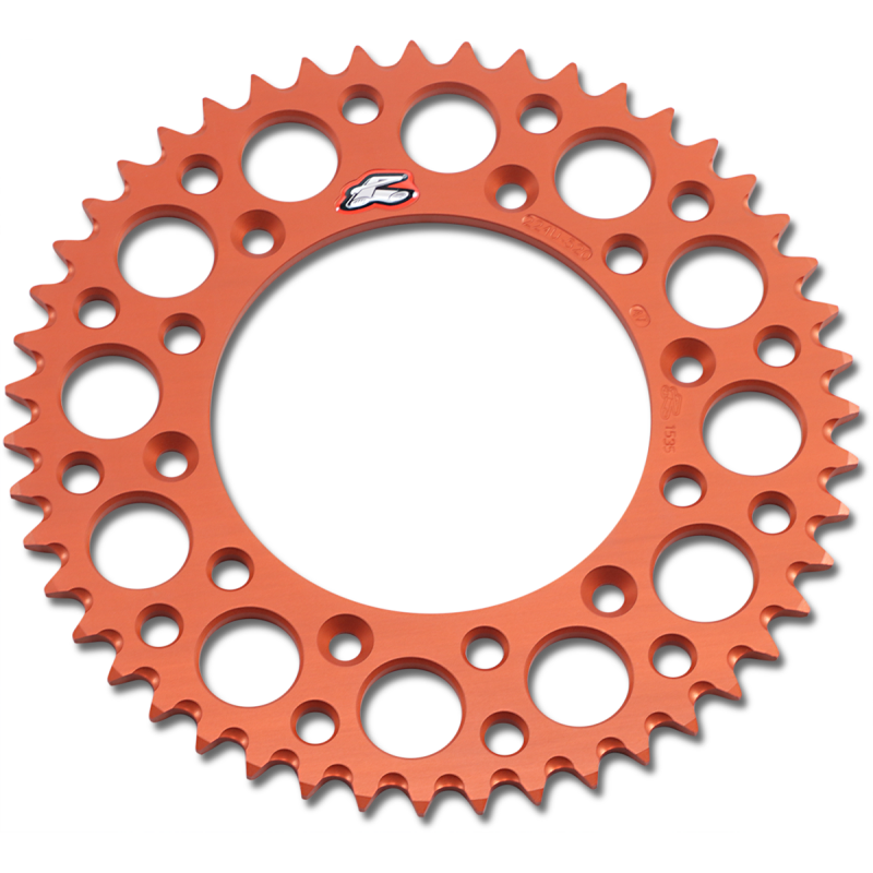 Renthal Rear Sprocket - 47T - Orange