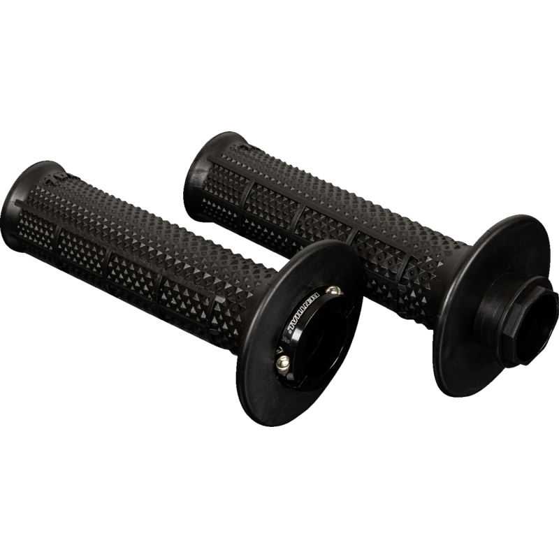 Renthal Lock-On Grips MX Works - Ultra-tacky, half-waffle