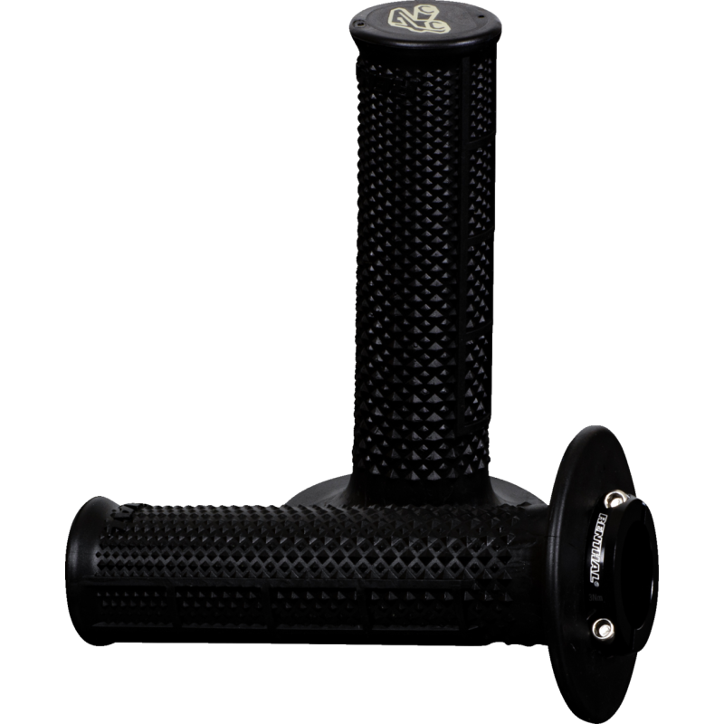 Renthal Lock-On Grips MX Works - Ultra-tacky, half-waffle