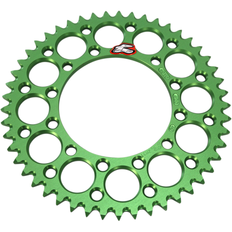 Renthal Rear Sprocket - 49T Green