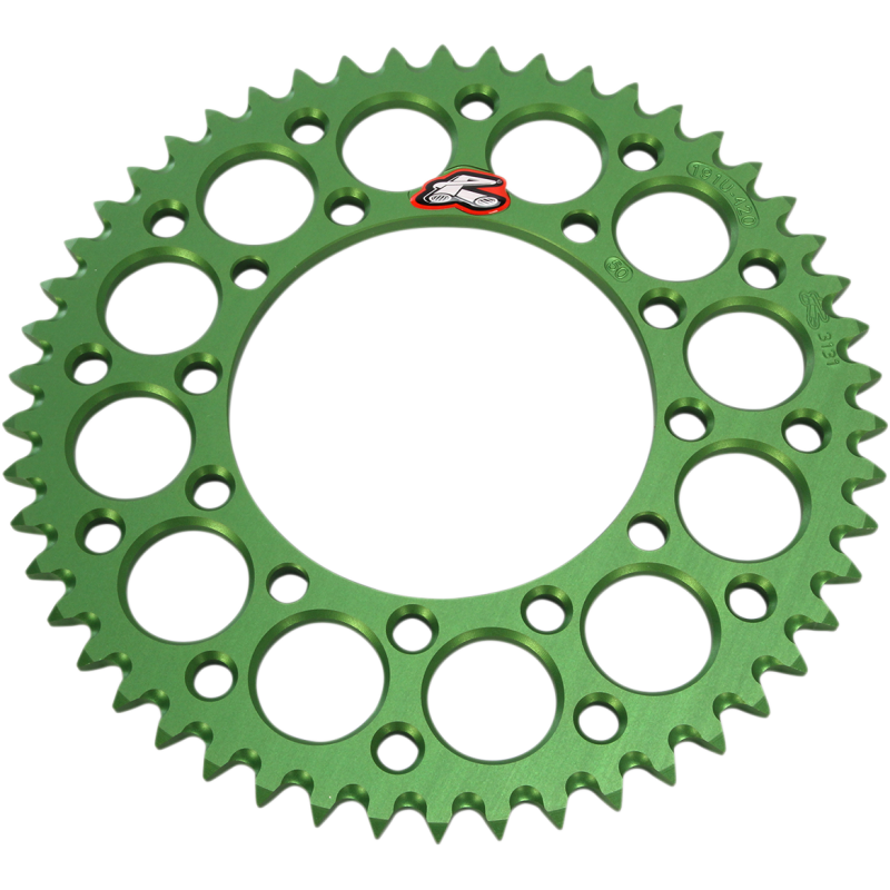 Renthal Rear Sprocket - 50T Green