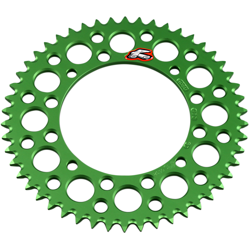 Renthal Rear Sprocket - 50T, Green