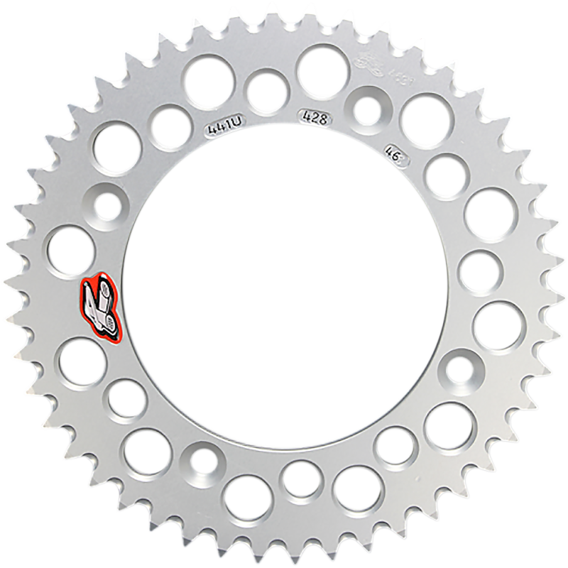 Renthal Rear Sprocket - 46T Silver