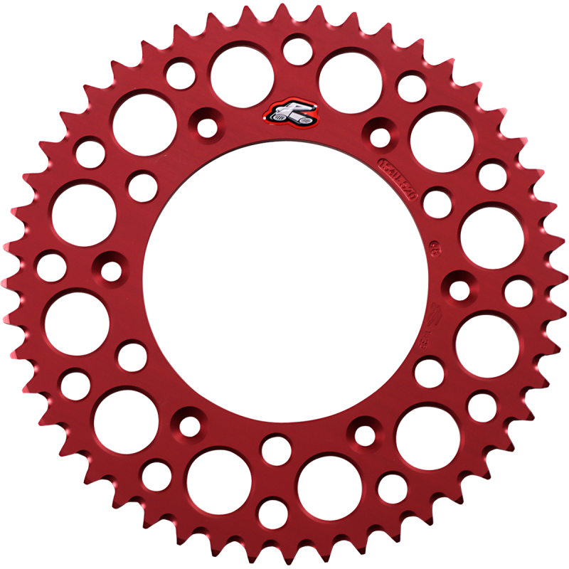 Renthal Rear Sprocket - 48T Red