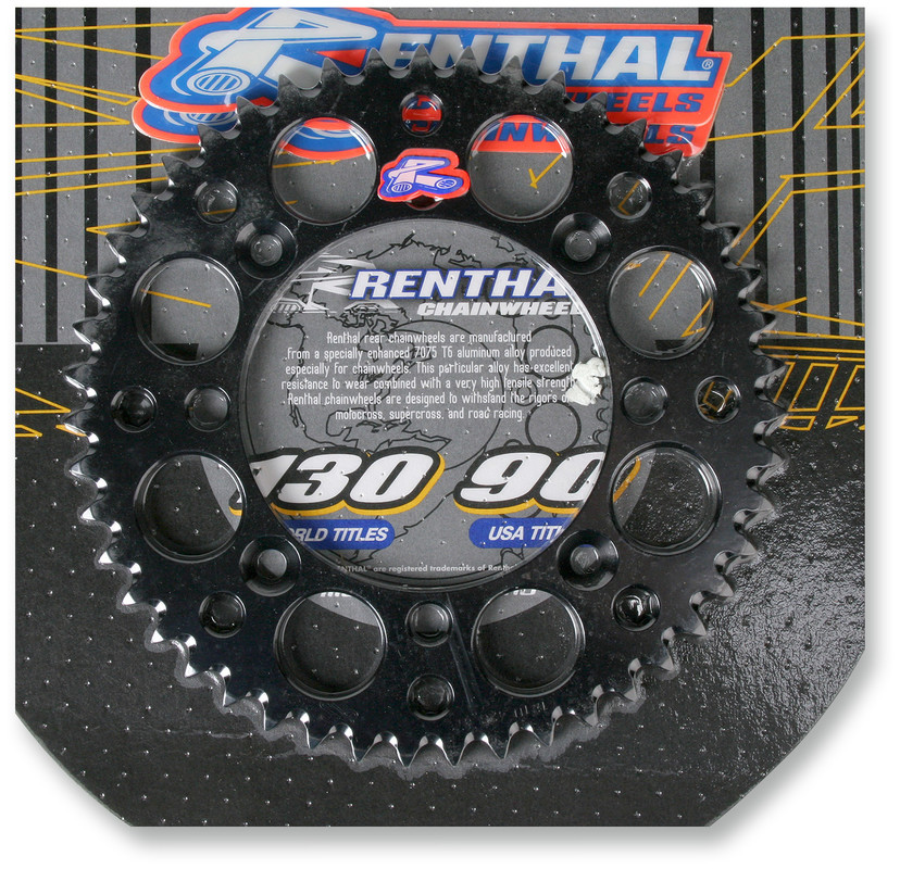 Renthal 50T Rear Sprocket - Black