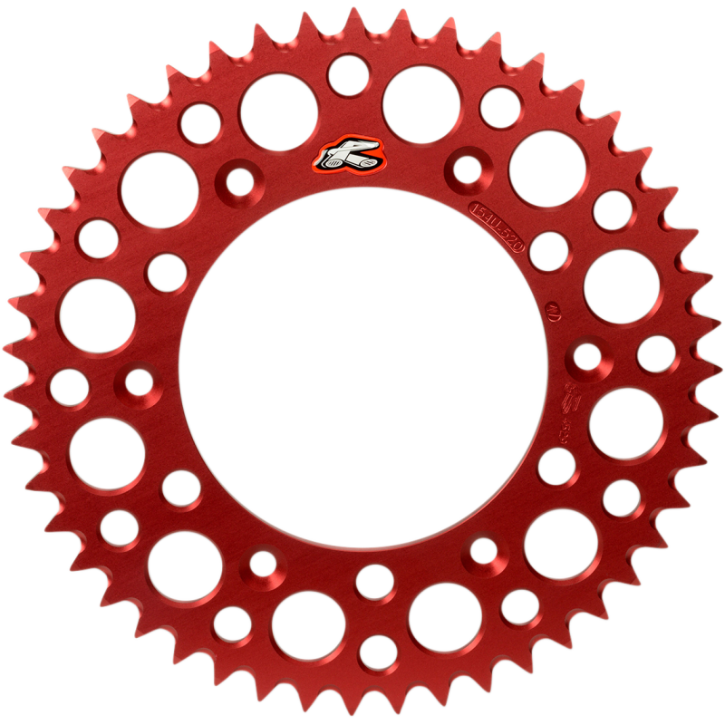 Renthal Rear Sprocket - 55T - Red