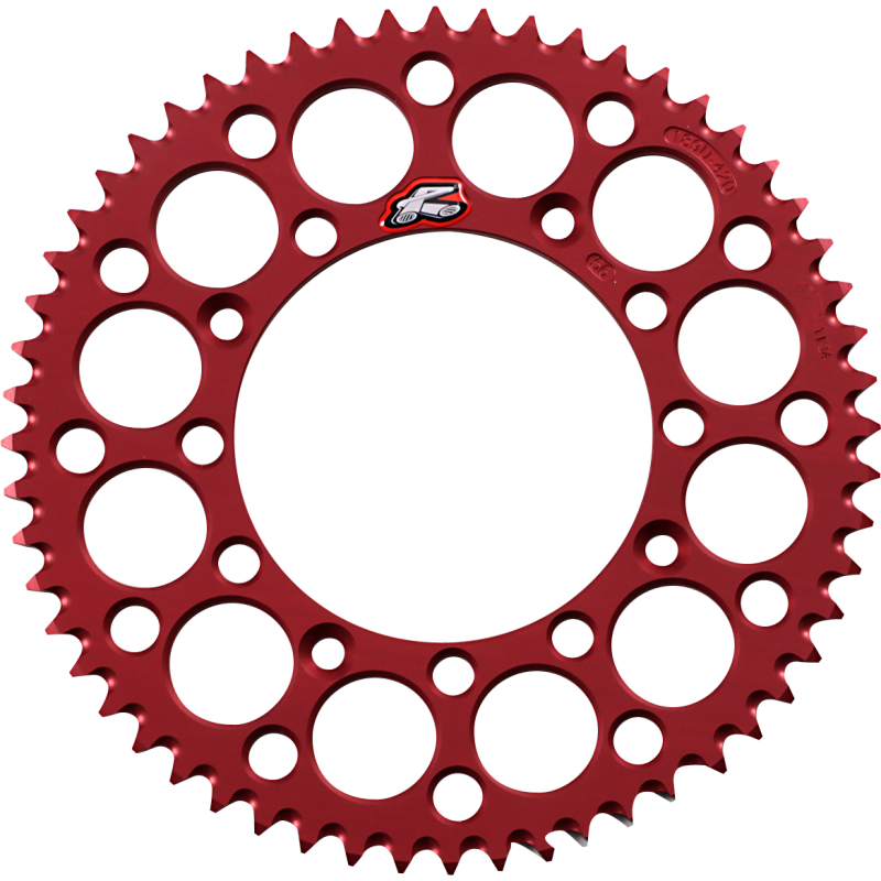 Renthal Rear Sprocket - 56T - Red