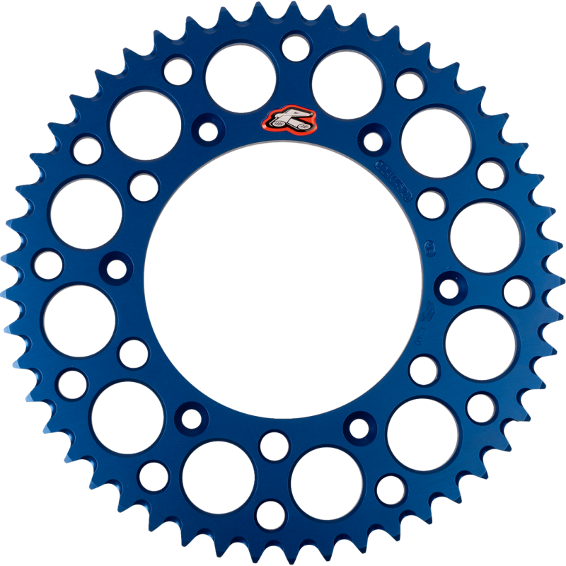 Renthal 49T Rear Sprocket - Blue