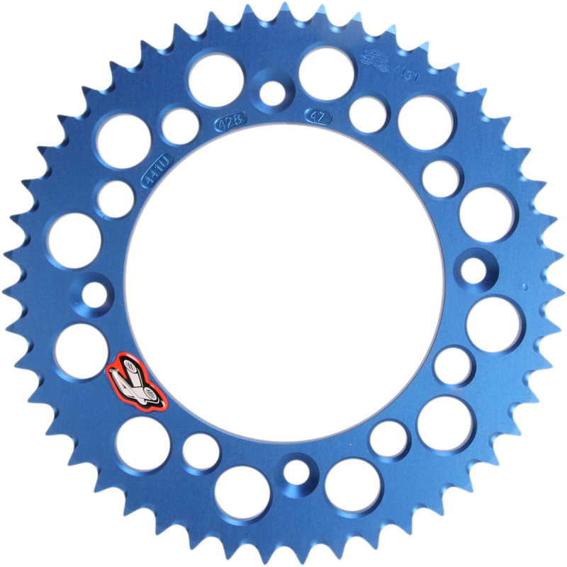 Renthal Rear Sprocket - 47T Blue