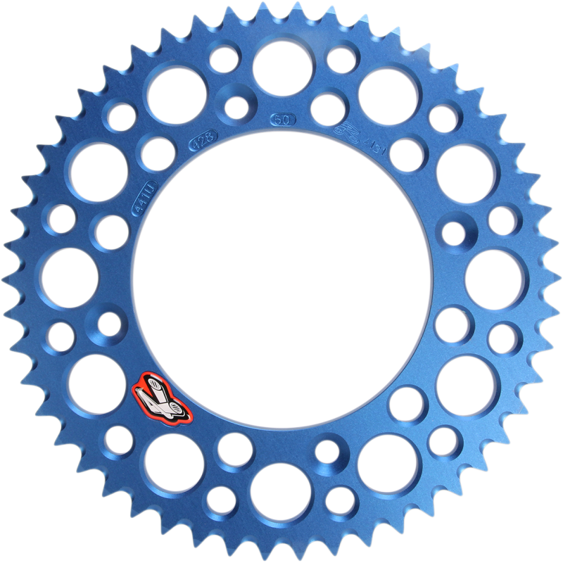 Renthal Rear Sprocket - 50T Blue