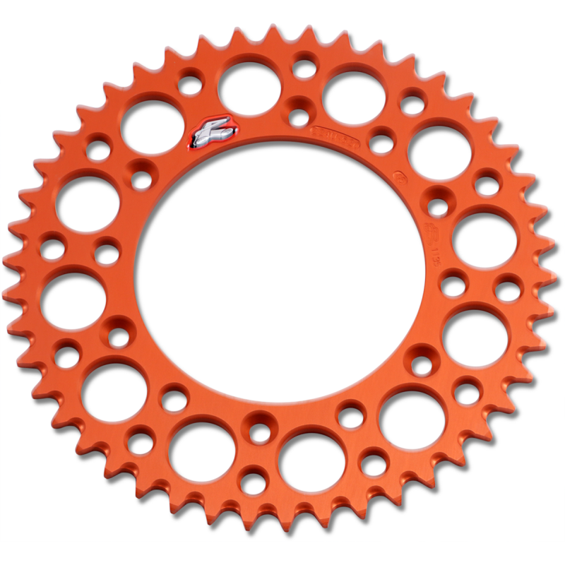 Renthal 46T Rear Sprocket - Orange
